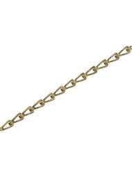 Plated-Steel Sash Chain - #45